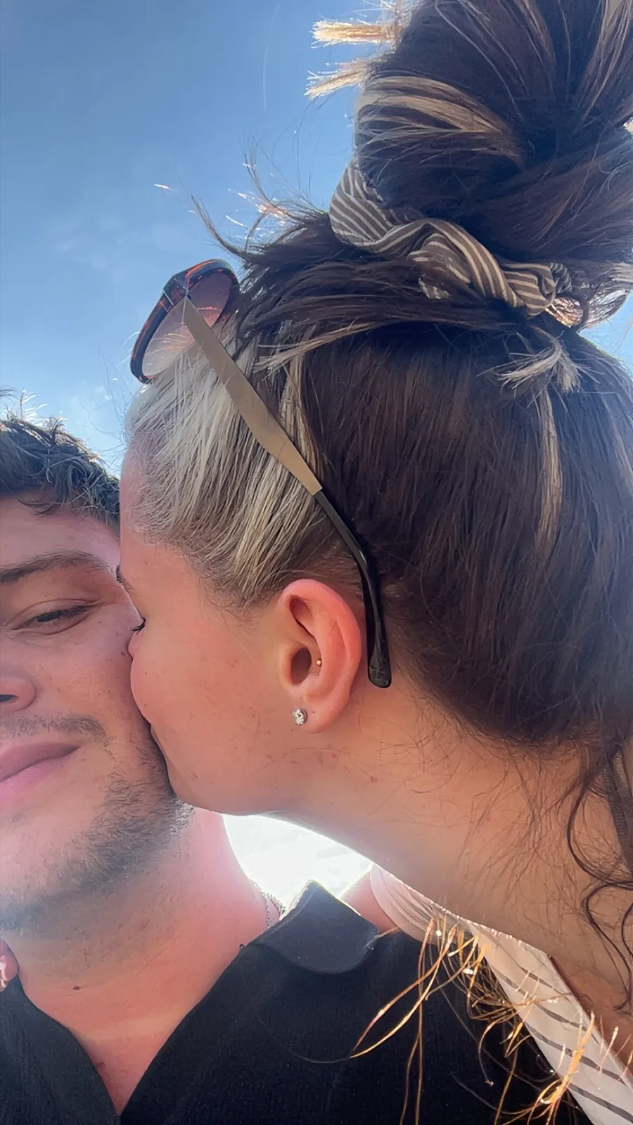 Ein Kuss am Strand